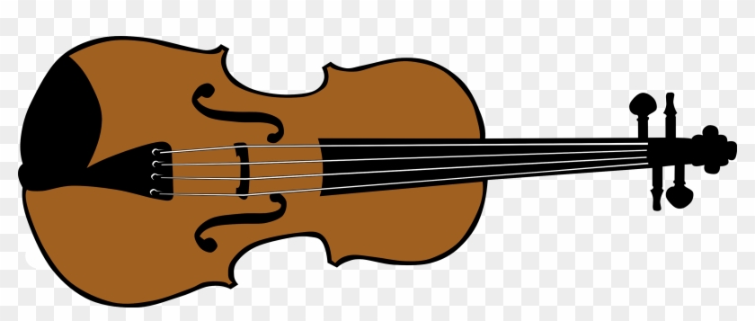 3333 X 1259 7 - Violin Clip Art - Png Download
