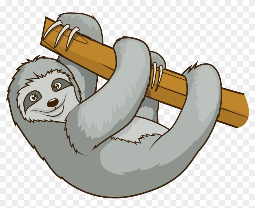 Cartoon Stock Illustration Royalty Free Koala Royaltyfree - Sloth Vectores Clipart #465577