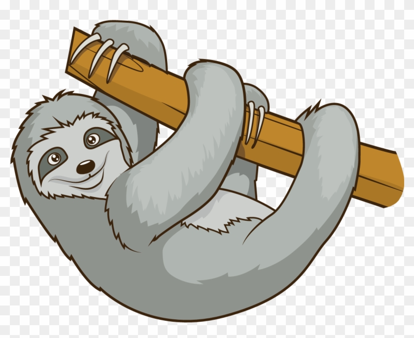 Cartoon Stock Illustration Royalty Free Koala Royaltyfree - Sloth Vectores Clipart