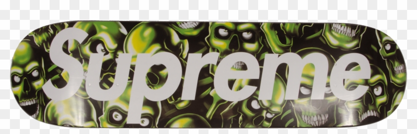 Supreme Skull Pile Skateboard Clipart #465606