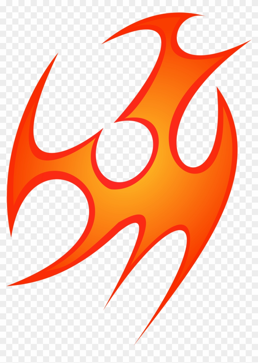 Open - Fire Tribal Clipart #465765