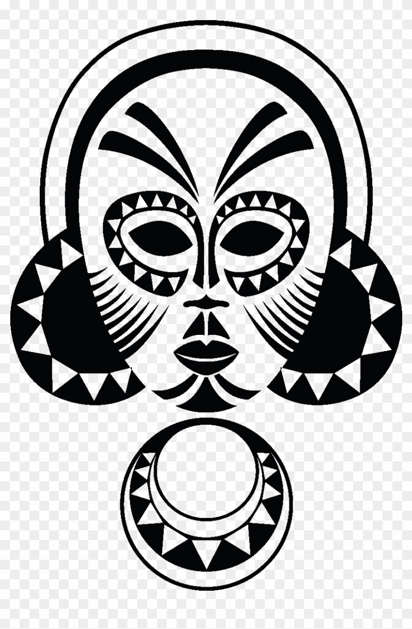 Jpg Free Library African Drawing - Drawing African Art Clipart