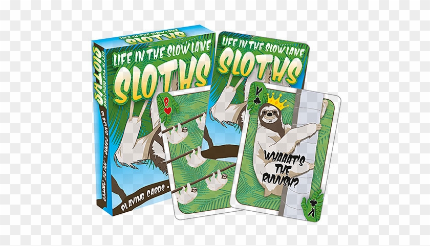 Home > Latest Playing Cards > Sloth Playing Cards - Cartoon Clipart #466093