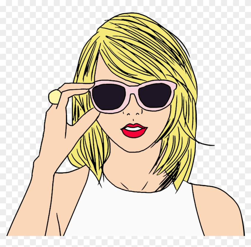 Taylor Swift Court Case Empowers Victims Seeking Justice - Taylor Swift Clipart Sunglasses - Png Download #466172