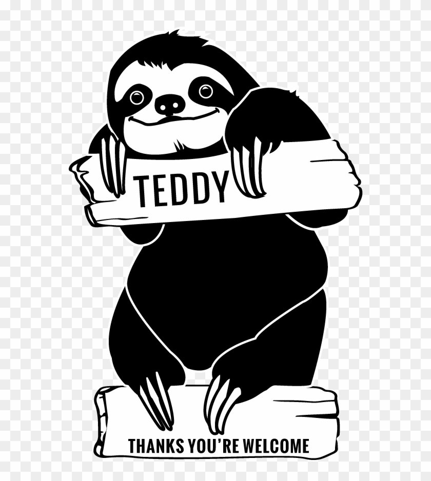 Sloth - Illustration Clipart