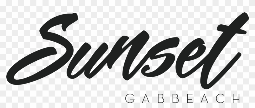 Logo Sunset Xl Gabbeach - Sunset Text Png Clipart