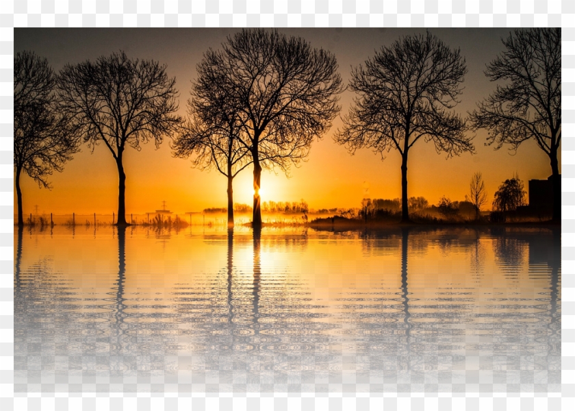 Framed Art For Your Wall Sunset Nature Png Isolated - Perfect Day Quotes Clipart
