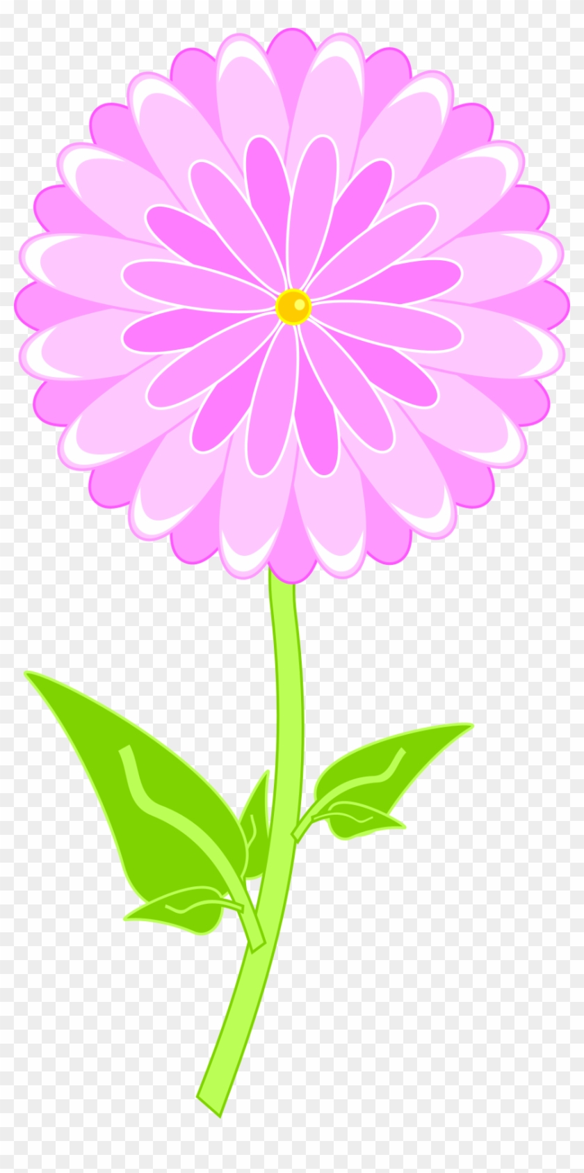 Pink Flower - Clip Art - Png Download