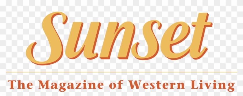 Sunset Magazine Logo Png Transparent - Sunset Magazine Clipart #466759