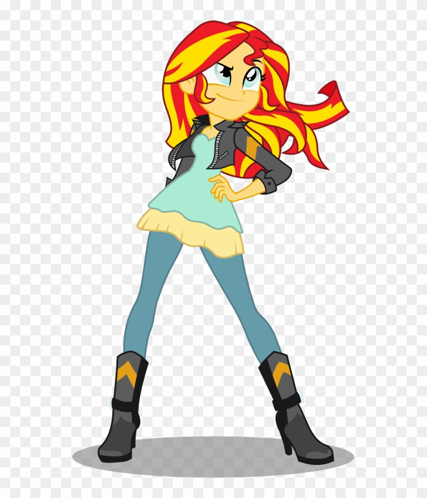 Sunset Shimmer Png Image Background - Mlp Eg Fg Sunset Shimmer Clipart