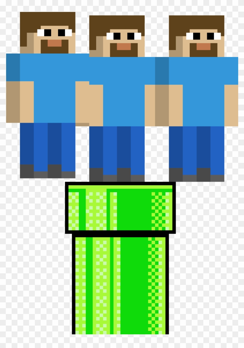 Steve From Minecraft - Super Mario Clipart