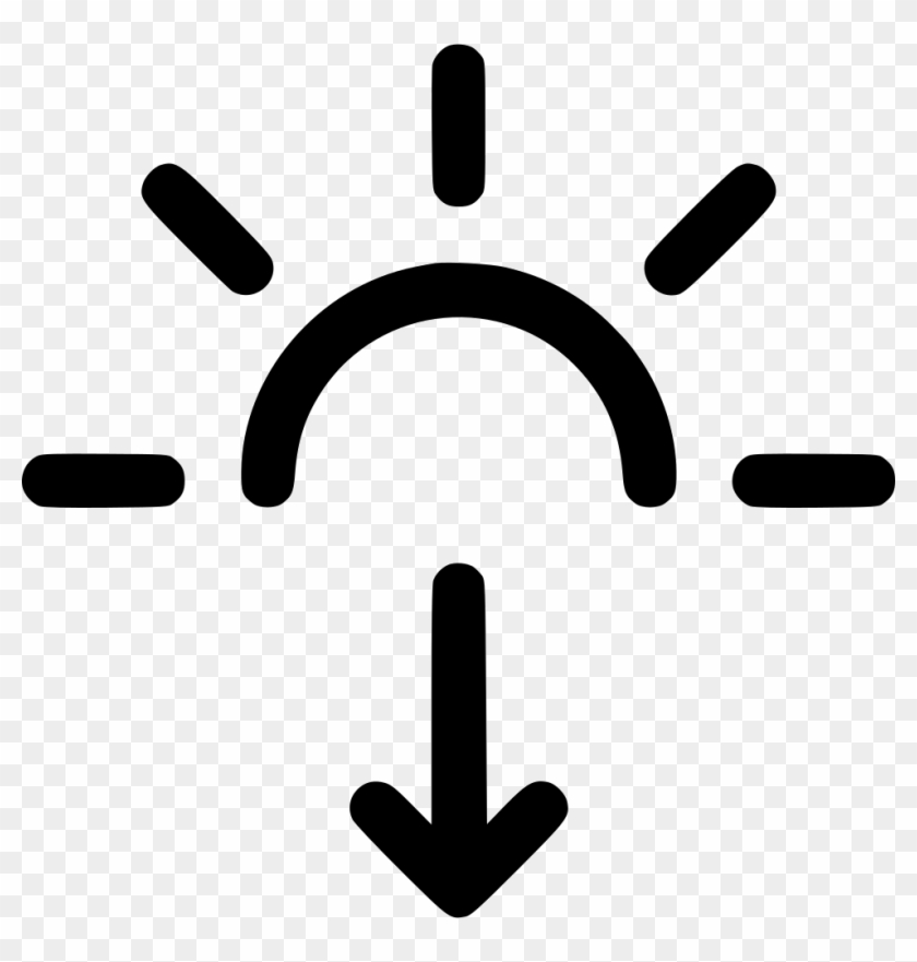 Png File - Sunset Icon Png Clipart #467059