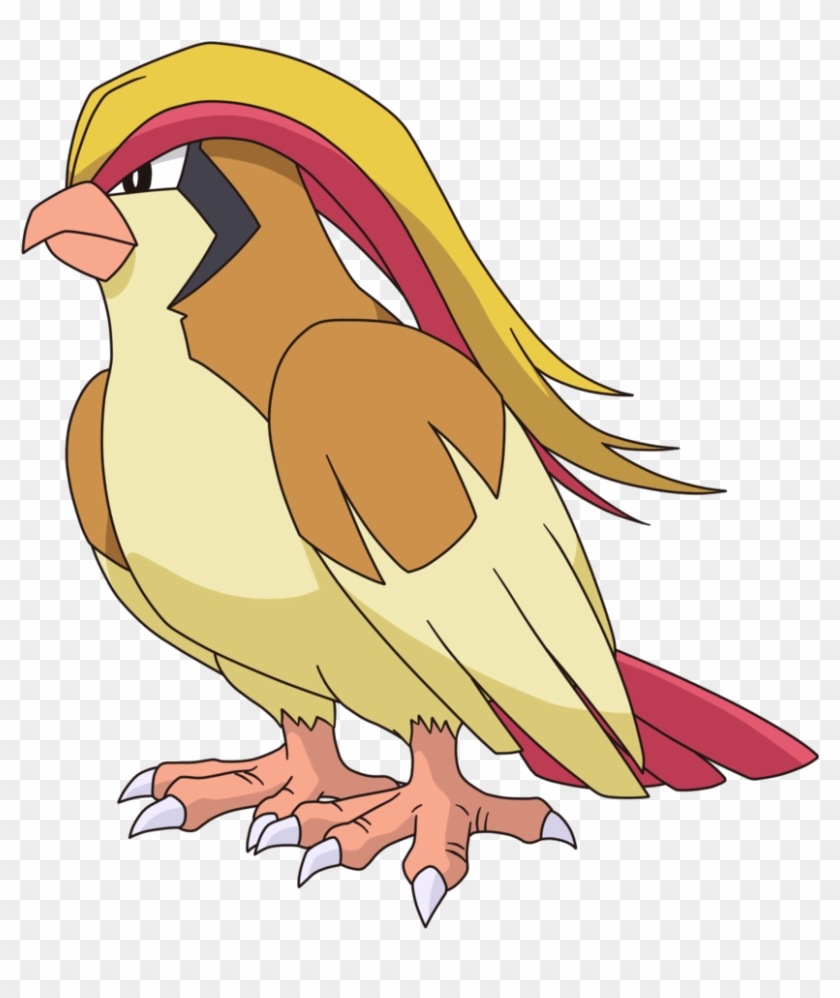 Pidgeot Is A Huge Bird, You An Fly On Her - Pokemon Pidgeot Clipart