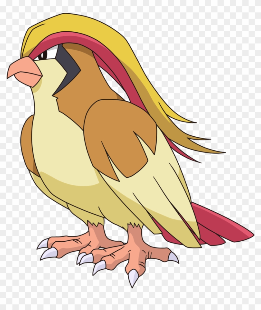 Pidgeot Is A Huge Bird, You An Fly On Her - Pokemon Pidgeot Clipart #467235