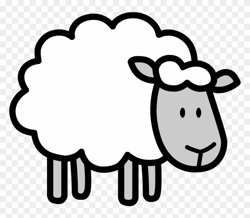 Royalty Free Library Sheep Png Elegant Animals With - Dolly The Sheep Drawing Clipart #467315