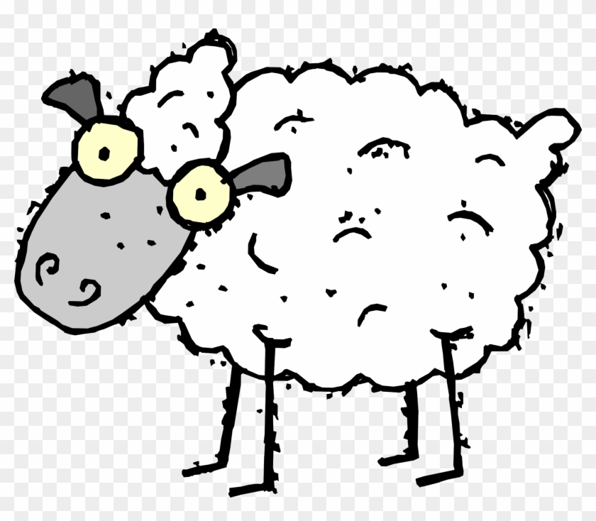 Net » Clip Art » Sheep Tweet Super Duper Svg Banner - Får Tecknat - Png Download #467572