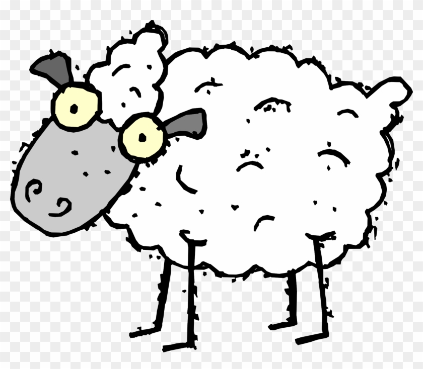 Net » Clip Art » Sheep Tweet Super Duper Svg Banner - Får Tecknat - Png Download