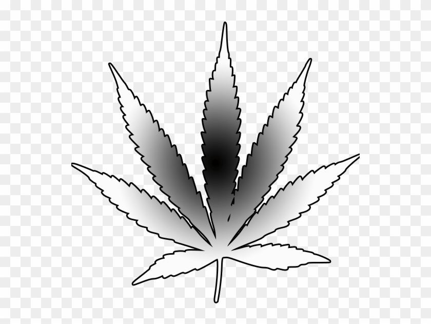 Clipart Leaf Outline Pencil And In Color - Pot Leaf Tattoo Design - Png Download