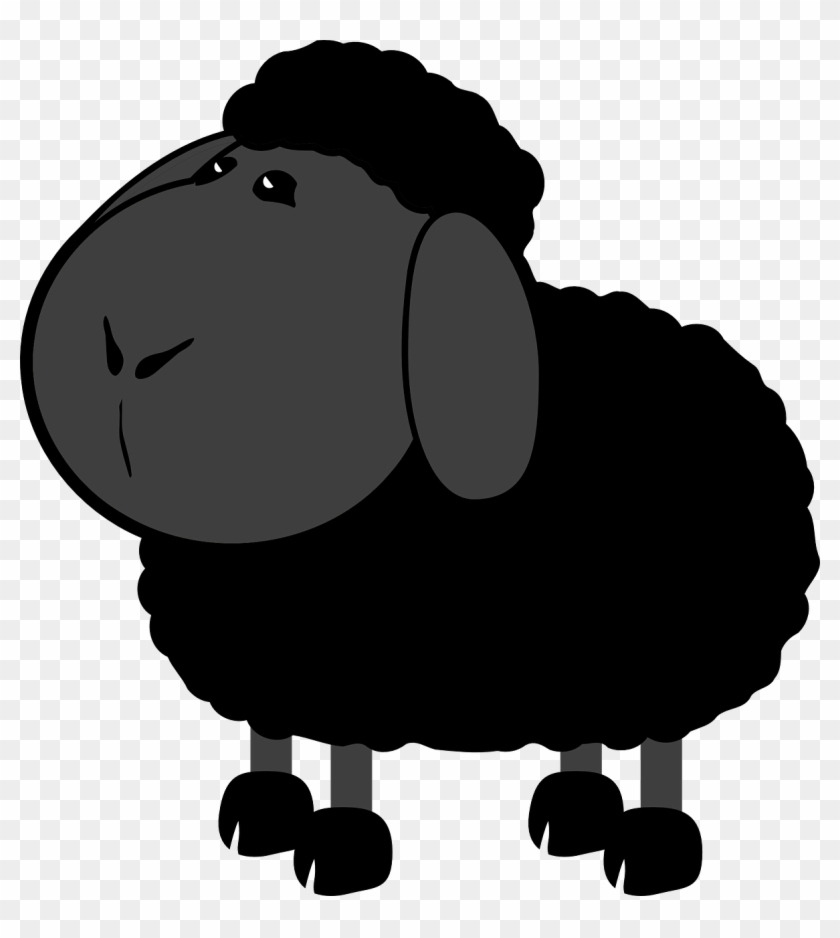 Baa Baa Black Sheep - Imagenes De Ovejas Negras Clipart