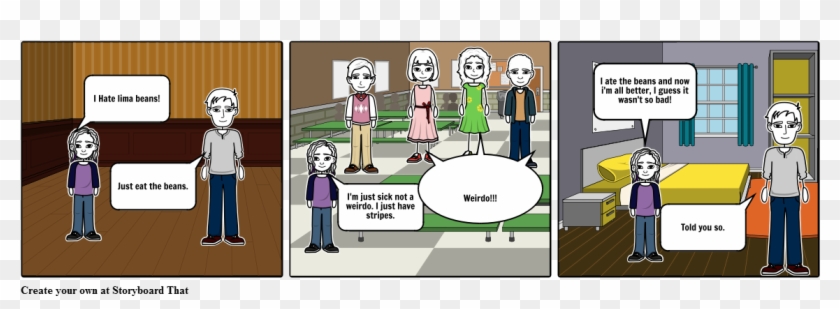 Case Of The Bad Stripes - Cartoon Clipart