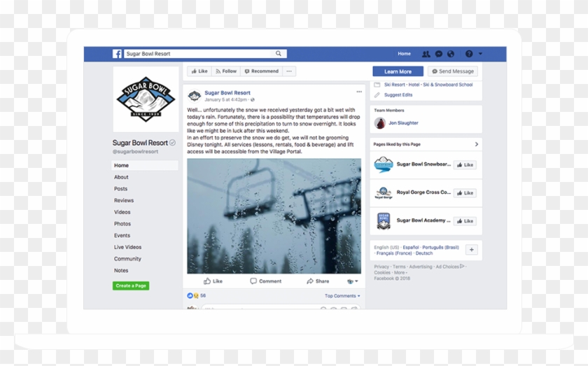 Offer Exclusive Info On Your Page, And Always Keep - Sugar Bowl Ski Resort Clipart #468206