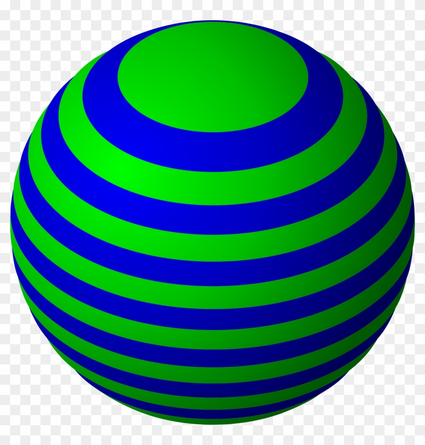 Big Image - Striped Ball Clipart #468235