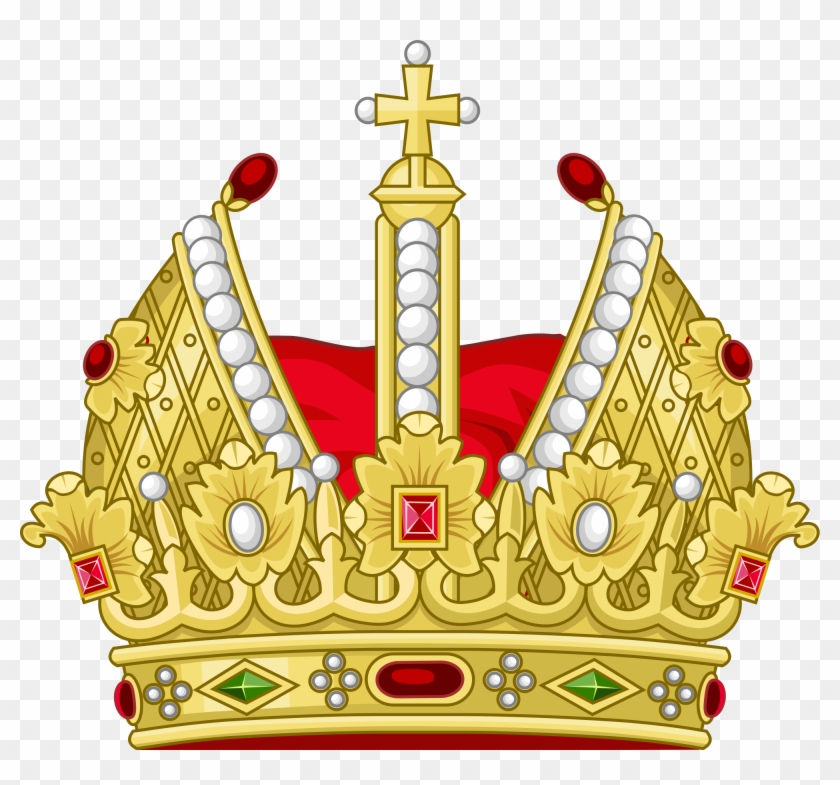 Crowns Clipart Emperor Crown Vector - Heraldic Imperial Crown - Png Download