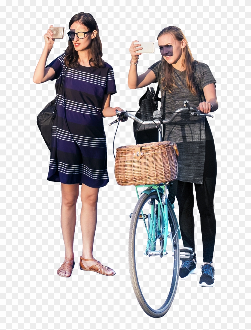 Shooting In The Sunset Png Image - People Phone Psd Clipart