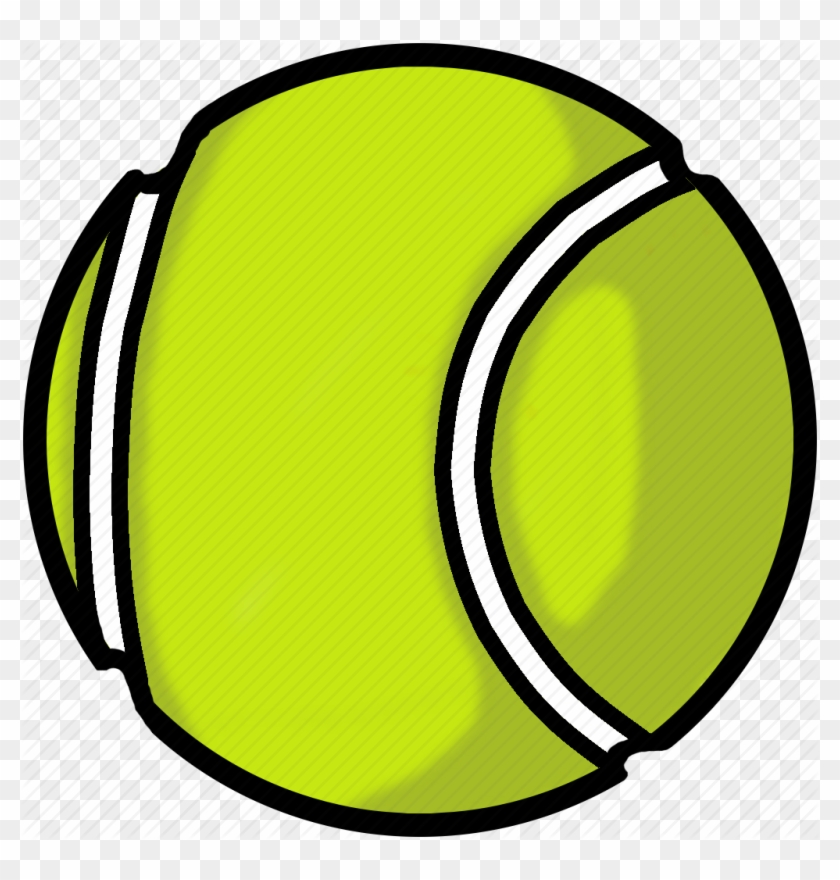 Tennis Ball Png High-quality Image - Cartoon Transparent Tennis Ball Clipart #468648