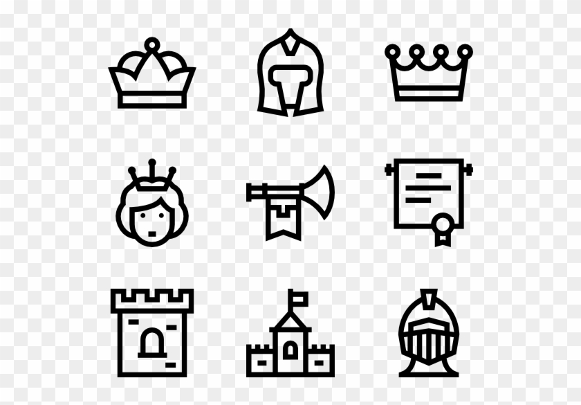 Royalty - Social Media Logos Png White Clipart #468861