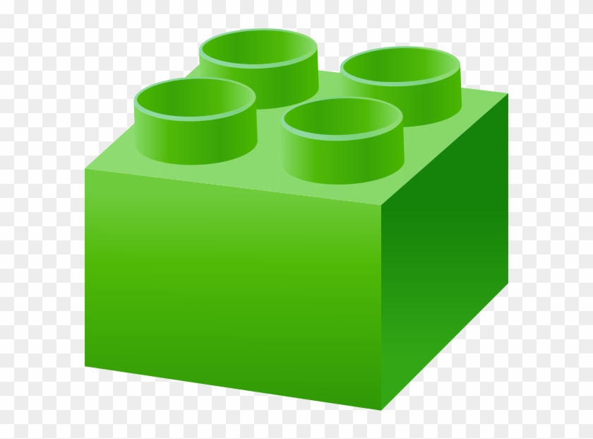 Lego Png - Green Lego Brick Png Clipart