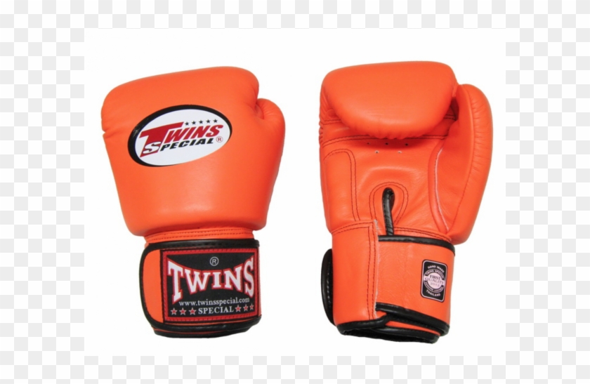 Twins Special Boxing Gloves-orange - Twins Boxing Gloves Clipart #469388