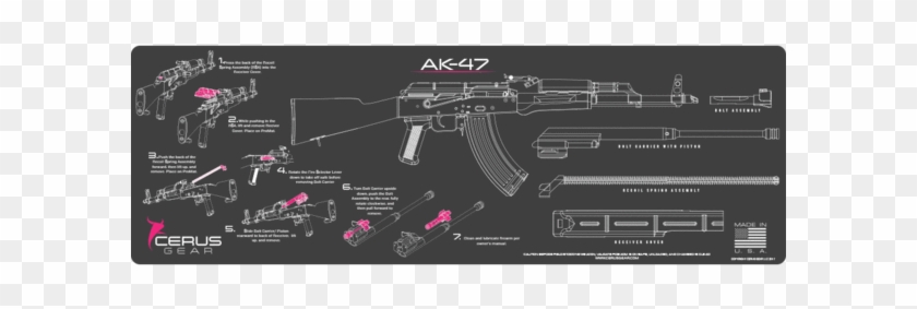 Assault Rifle Clipart #469416