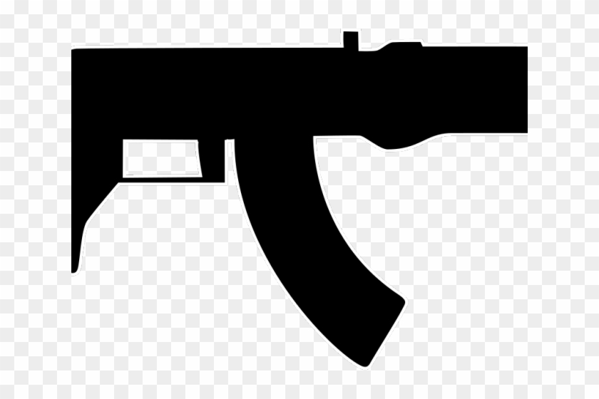 Weapon Clipart Ak 47 - Rifles Tatuajes - Png Download #469440