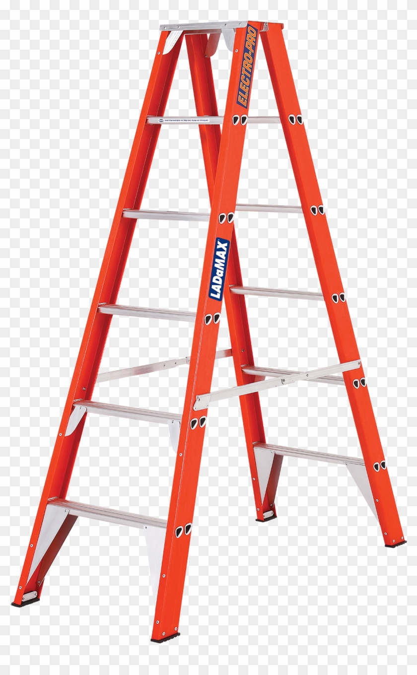 Ladder Png Pic - Escalera Tijera De Aluminio De 12 Pasos Clipart #469471