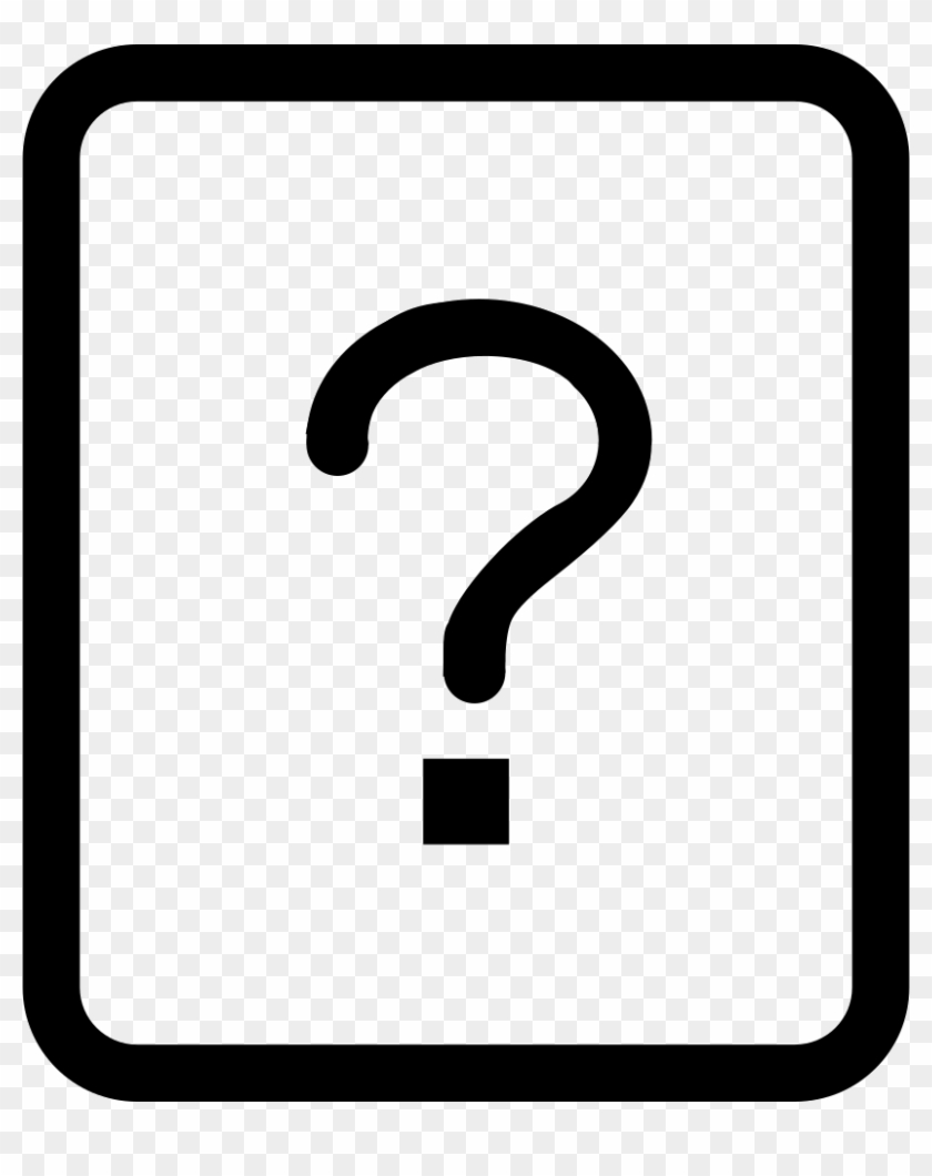Png File Svg - Free Icon Question Mark Clipart