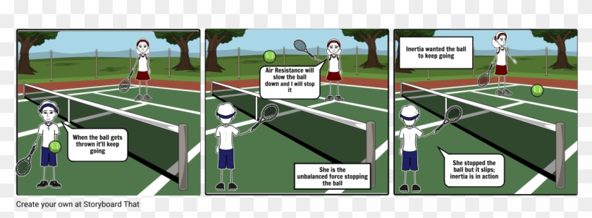 Inertia Tennis Ball - Cartoon Clipart #469656