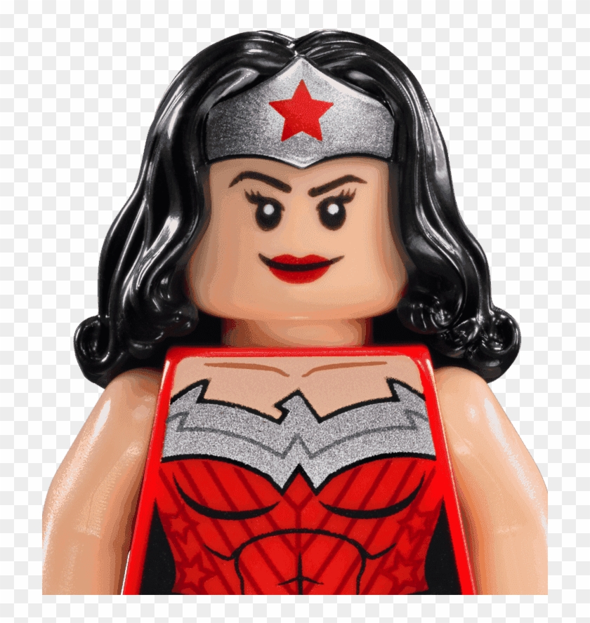 Dc Comics Super Heroes Lego - Wonder Woman Lego Justice League Clipart