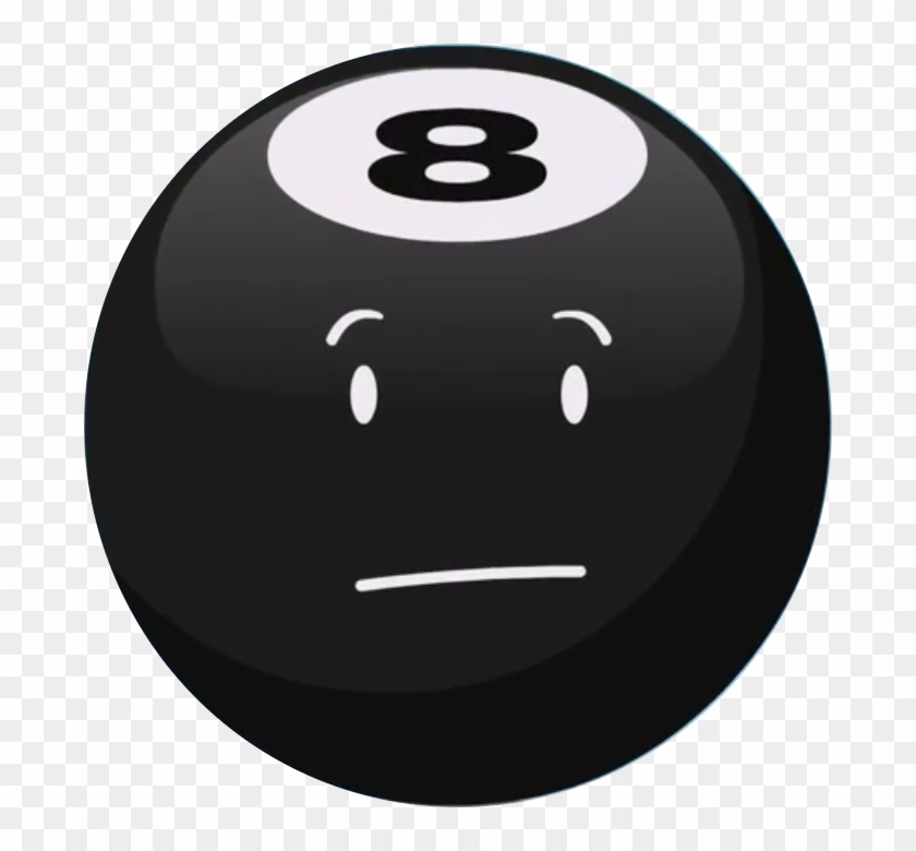 Tennis Ball Clipart Battle For Dream Island - Battle For Dream Island 8 Ball - Png Download