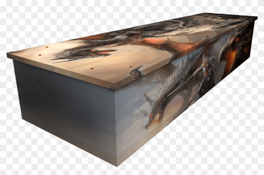 Dragon Fantasy Coffin - Plywood Clipart #4600289