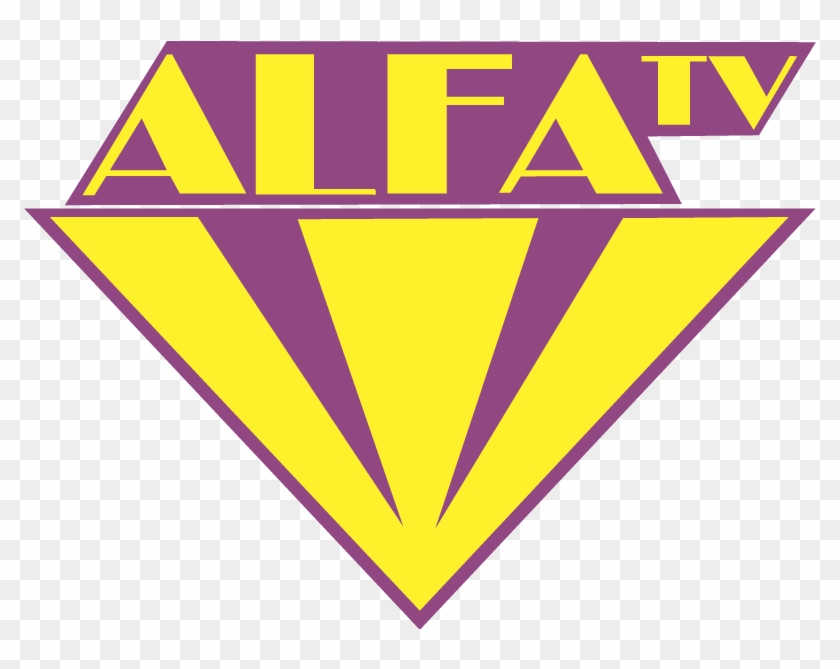 Alfa Tv Vector - Triangle Clipart #4600434
