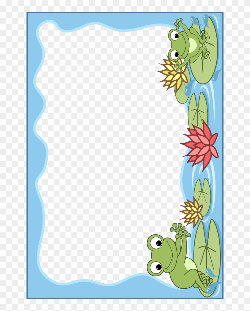 Frog Frame Png Format With Transparent Background - Frog Frame Clipart #4600556