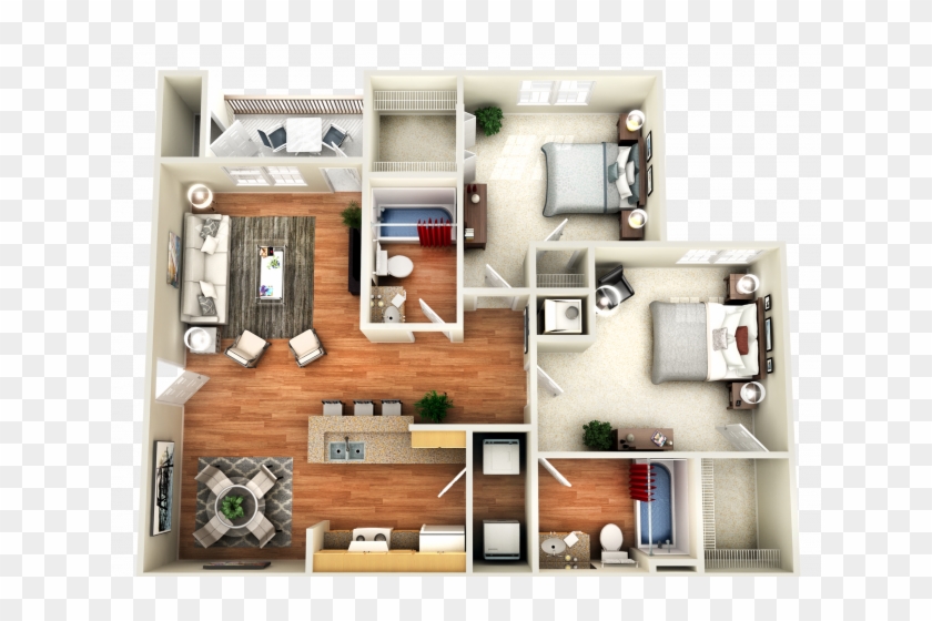 Floor Plansbegonia Deluxe - Floor Plan Clipart #4600557