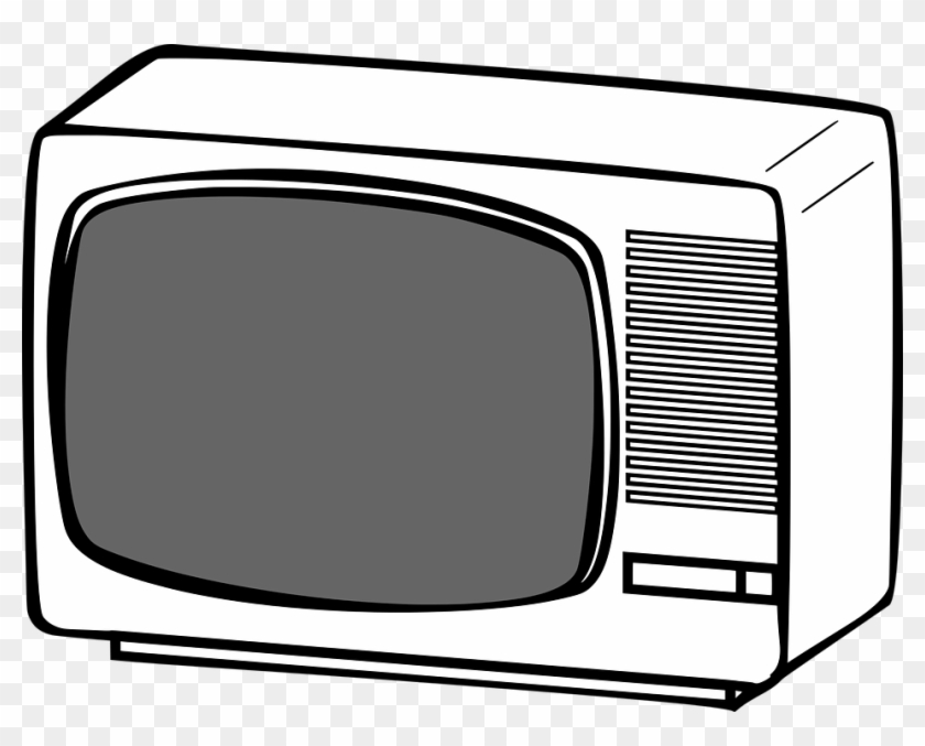 Electronics Television Tv Tv Set - Clip Art Of Tv - Png Download #4600627