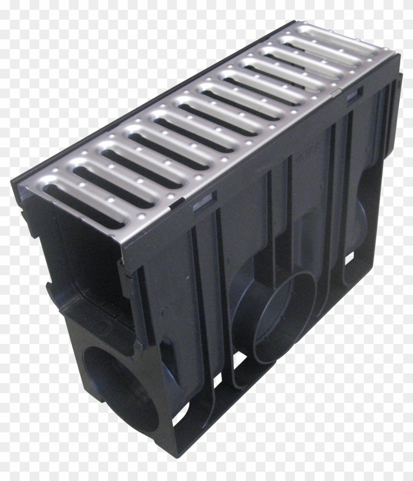 R3596 Reln Rain Drain Inline Pit Stainless Steel Clipart #4601220