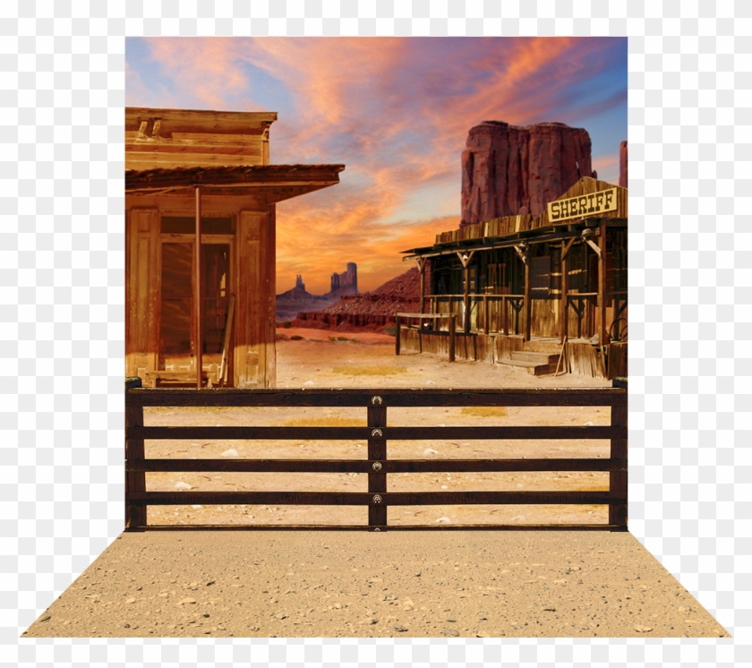 Western Background Png - Old West Backdrop Clipart