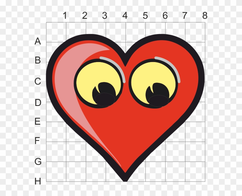 Transfer Your Design To The 3d Grid, Seen Below - Love Heart Clipart - Png Download #4601786