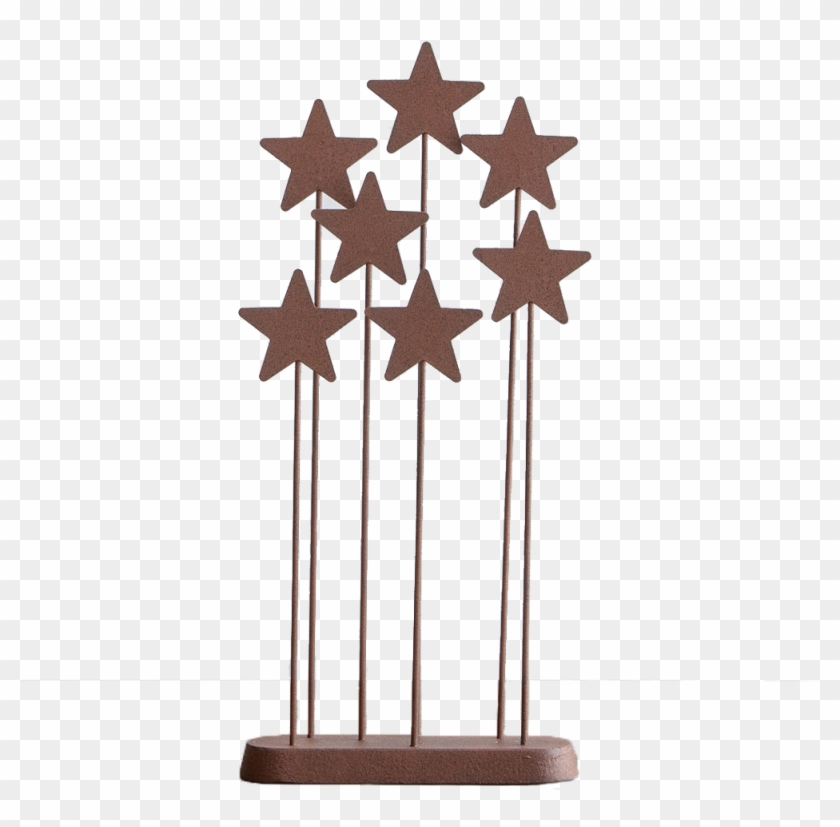 Nativity Metal Star Backdrop - Printable Gold Glitter Stars Clipart