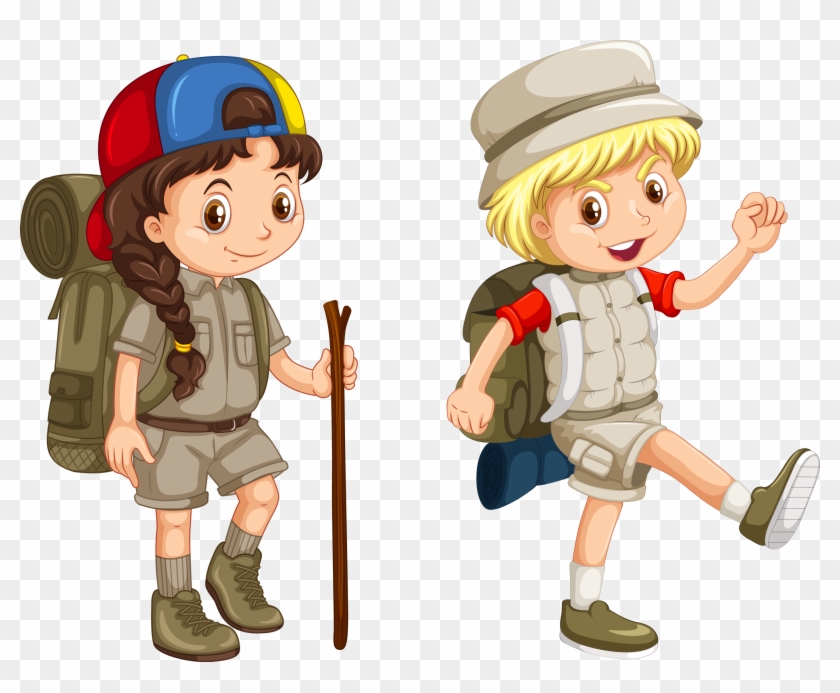Camping, Royaltyfree, Child, Boy, Play Png Image With Clipart #4601824