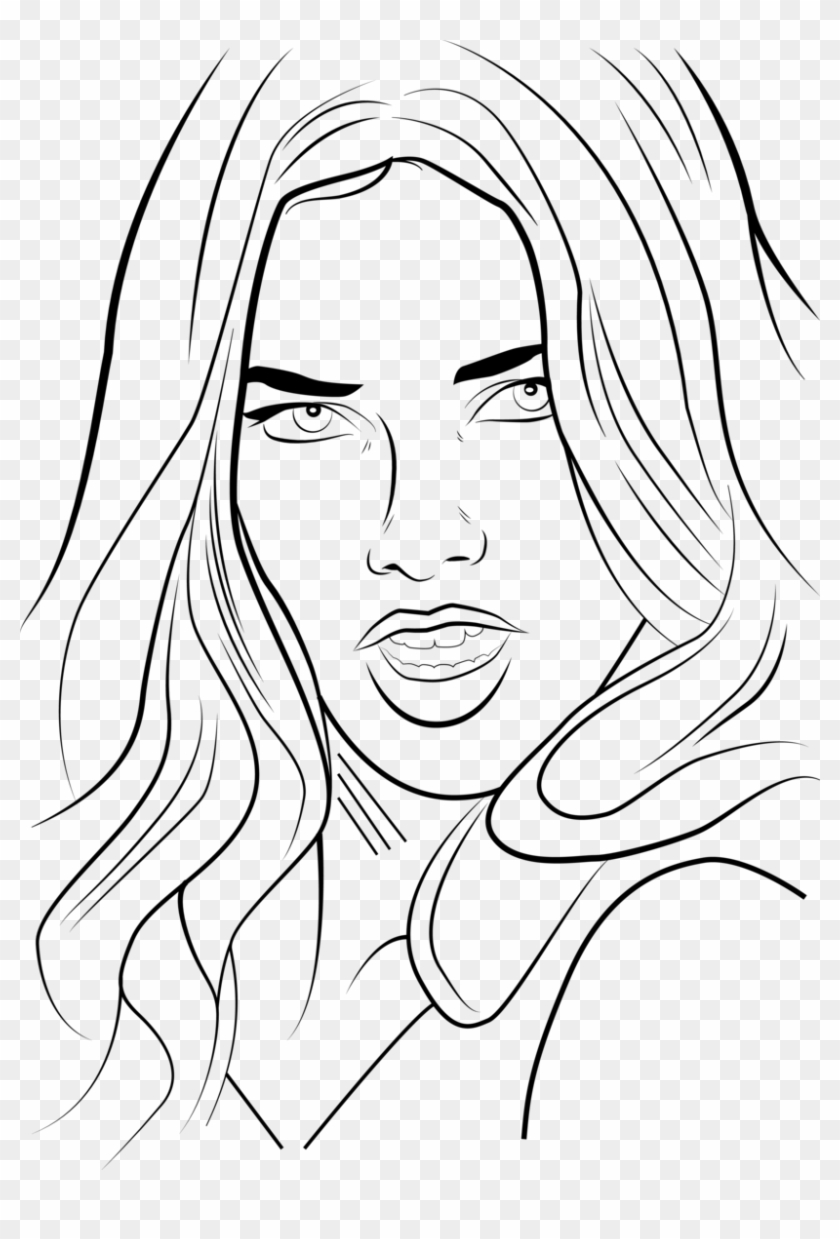 Interpretación Pop Art - Line Art Clipart #4601993